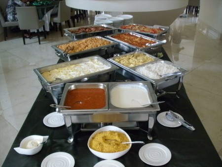 Buffet com Massas